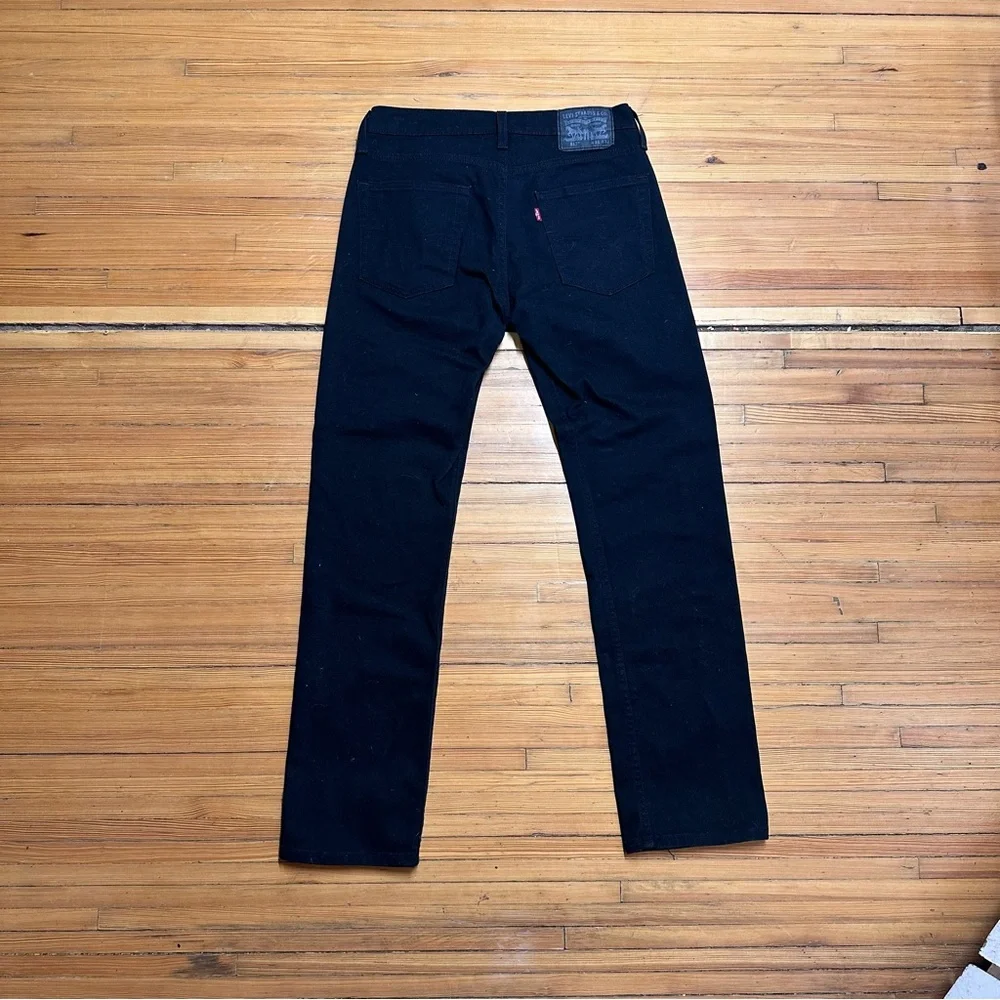 Levi's Men's 513 Slim Black Jeans
